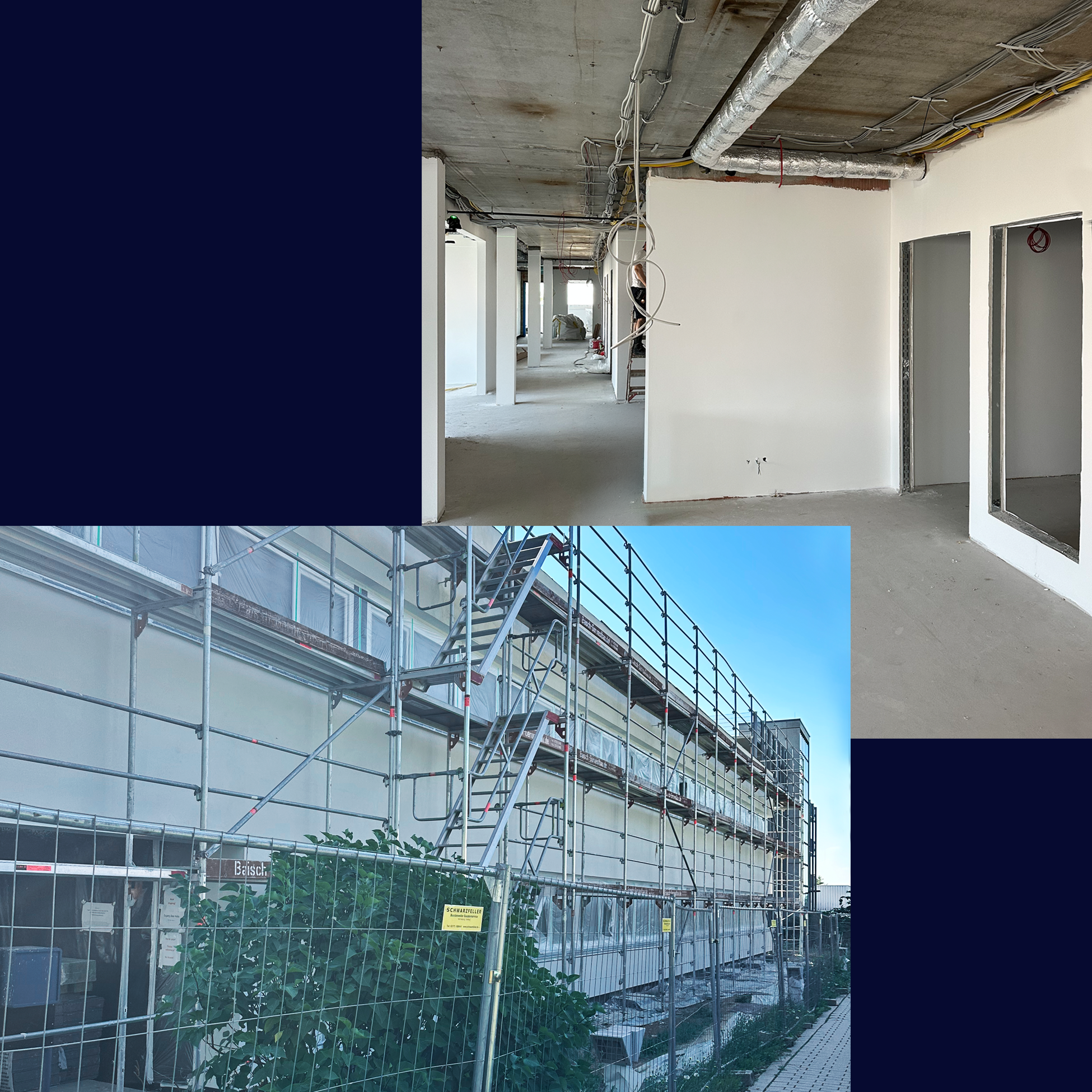 Neues Gebäude Renovierung